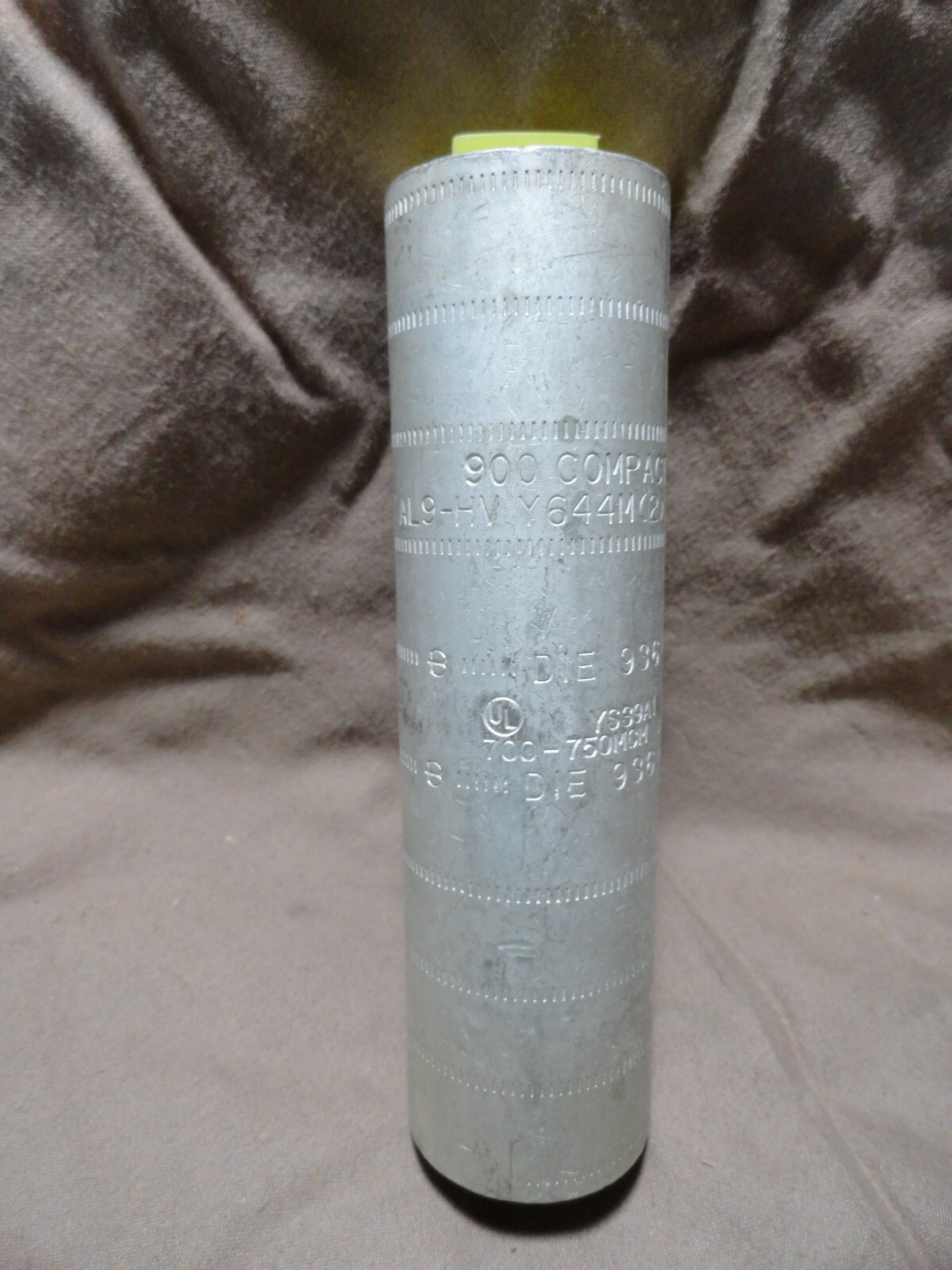 New Burndy YS39A1 Al Compression Splice,750 kcmil AL9CU Fast Free Shipping