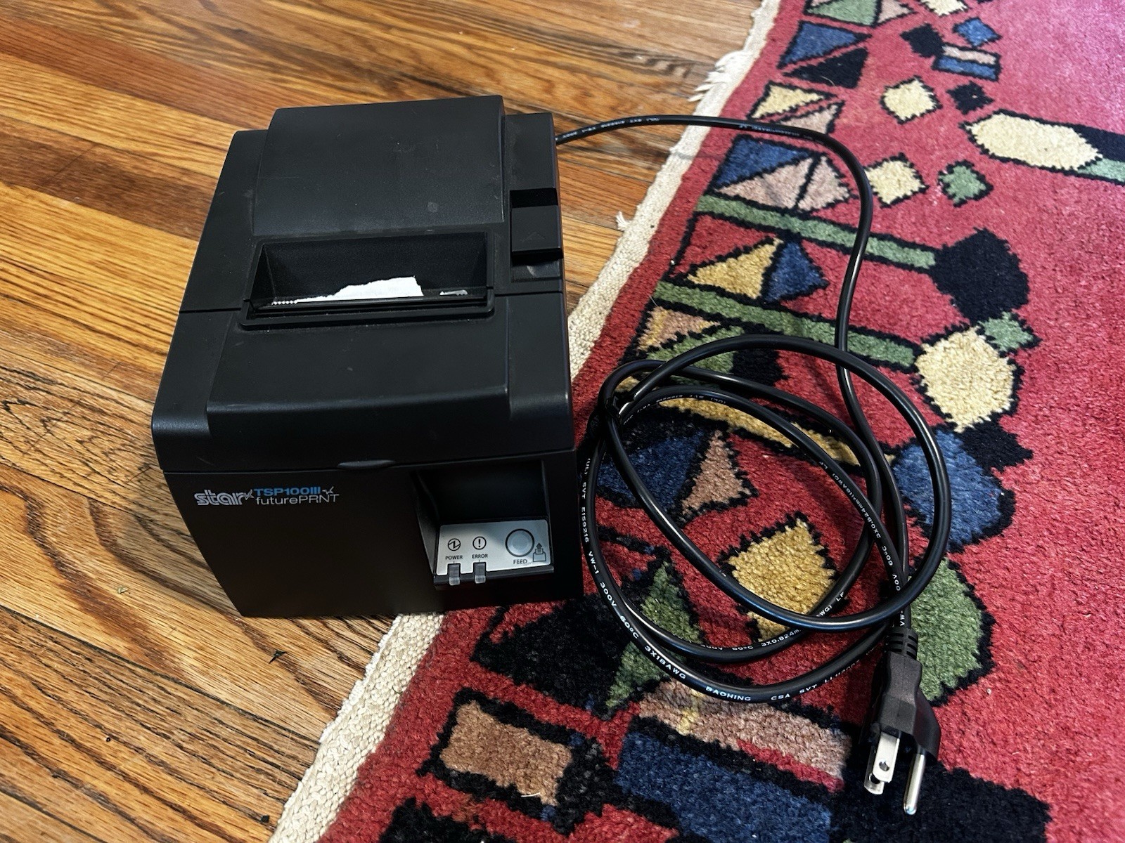 STAR futurePRINT TSP100III LAN Thermal Network POS Receipt Printer TESTED WORKS