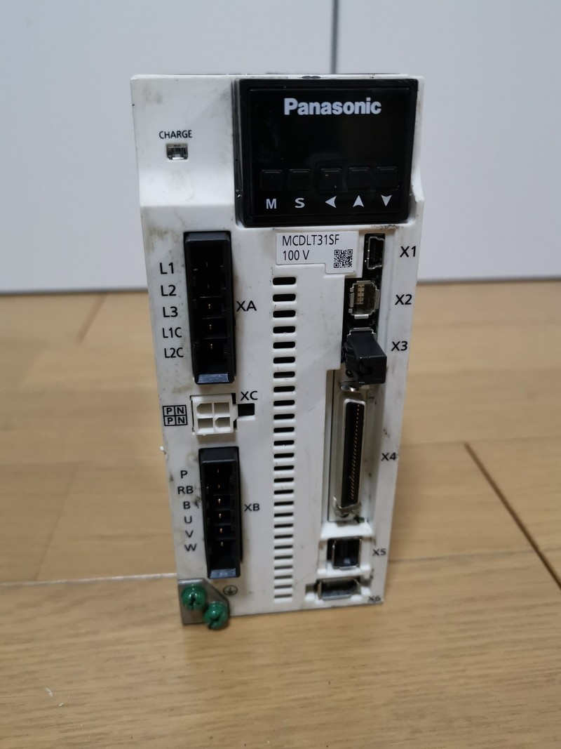 Panasonic MCDLT31SF Servo Amplifier 400W MINAS A6 Series 3.2kHz Compact 1.6kg