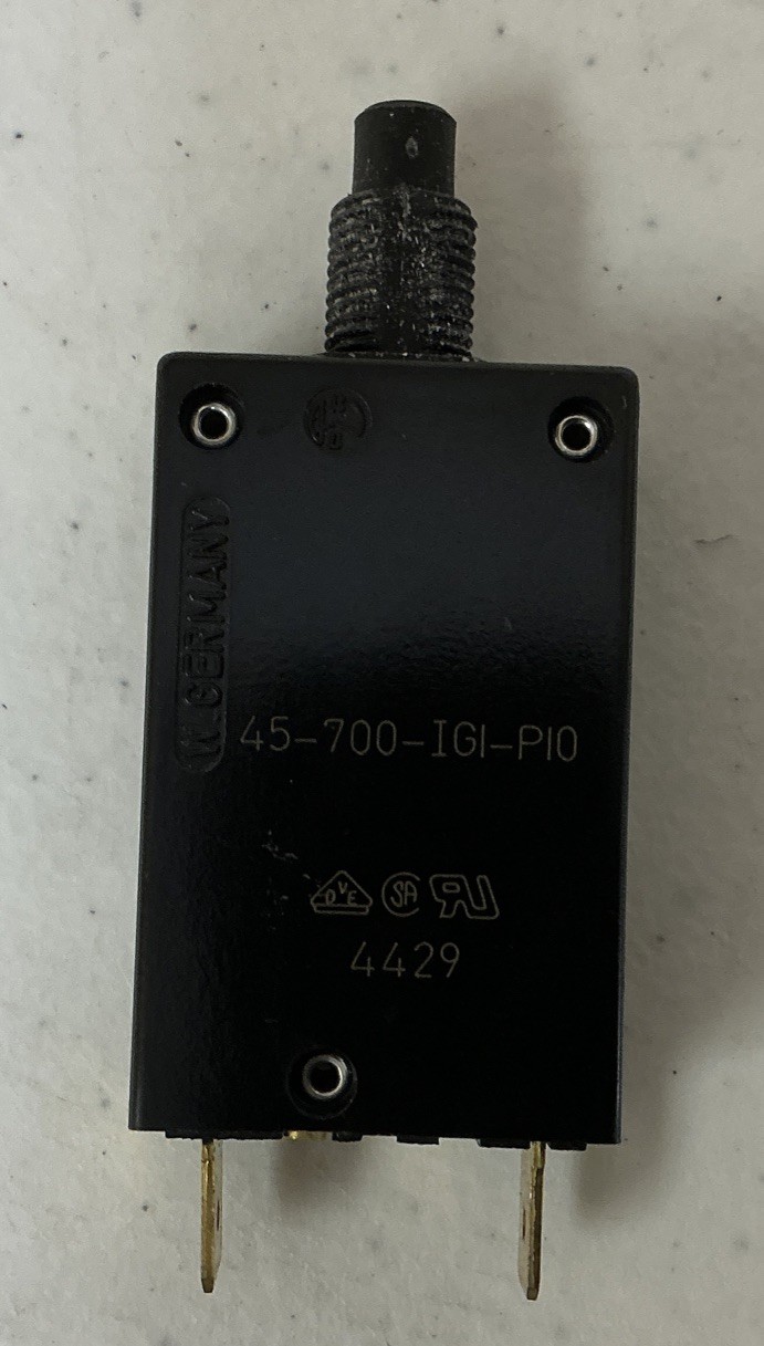 E-T-A 45-700-IG1-P10 CIRCUIT BREAKER, FREE SHIPPING
