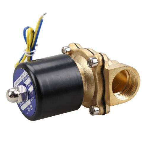 3/4″ 24VDC Normally Closed Brass Solenoid Valve 2W-200-20