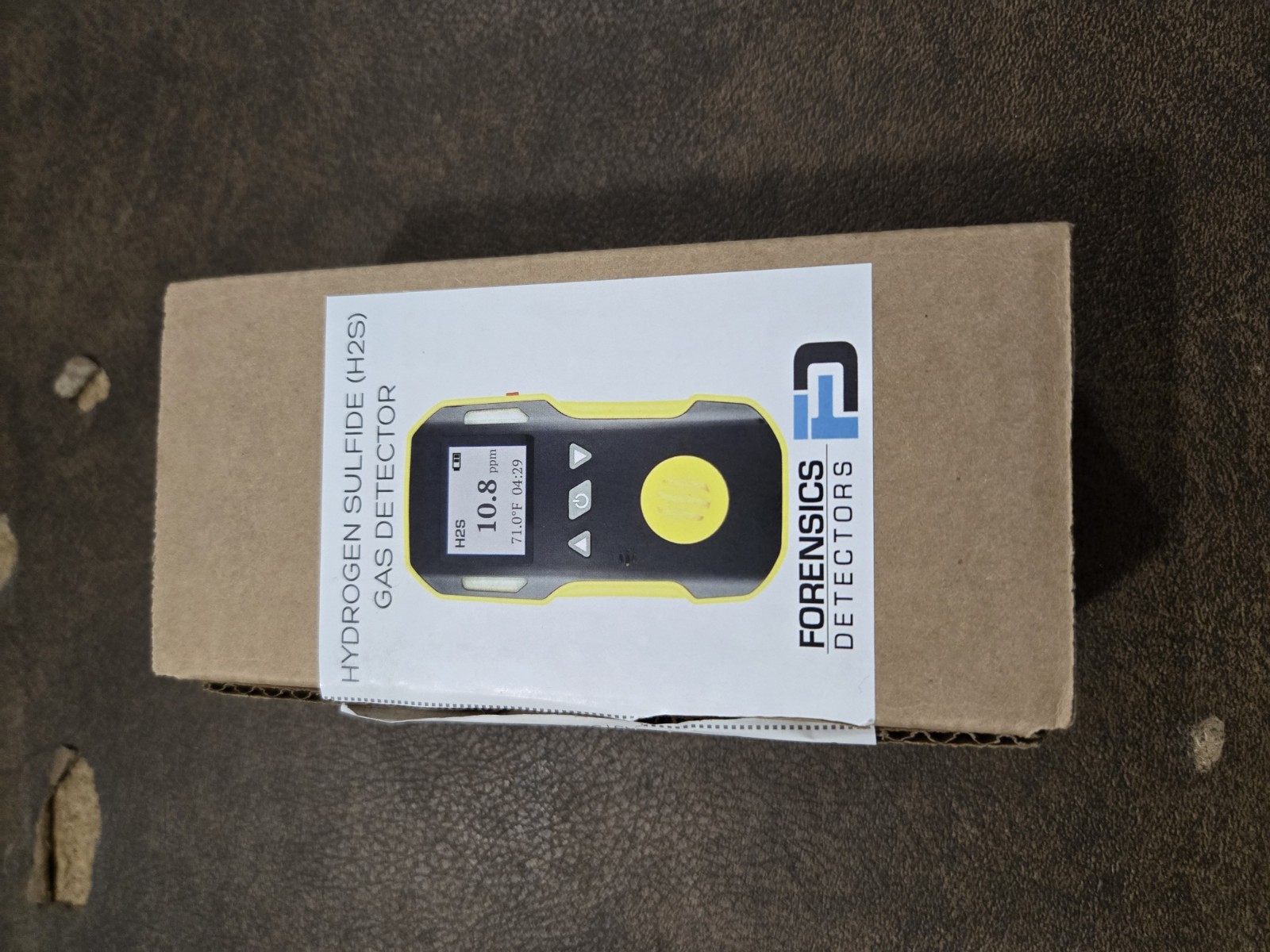 Forensics Detectors H2S Gas & Sampling Pump Calibration Certificate NIST FD-90A