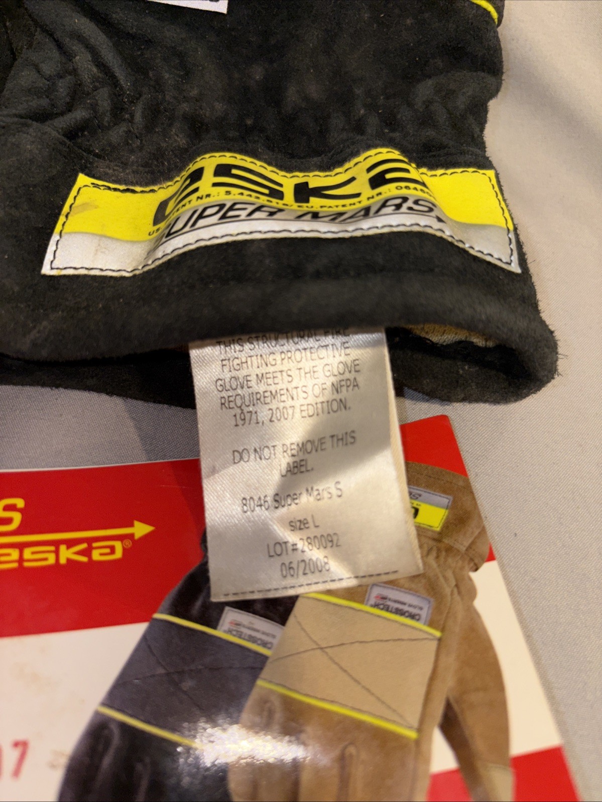 Eska Super Mars Fire Protective Glove Size L