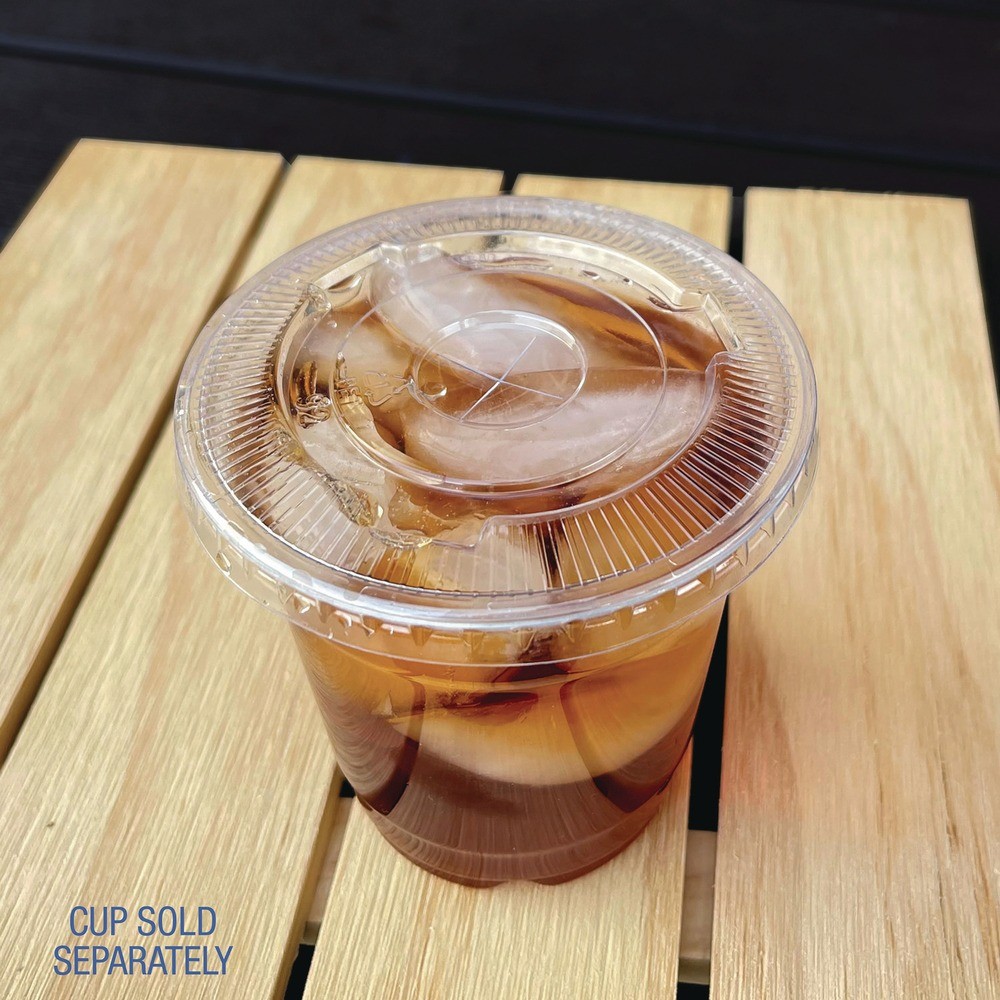 Boardwalk PET912STRAW Straw-Slot Lids For 9 oz Squat & 12 oz Cups (1000/CT) New