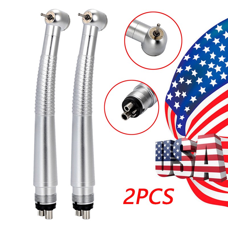 2Packs PANA MAX NSK Style Dental High Speed Handpiece Push 4 Holes