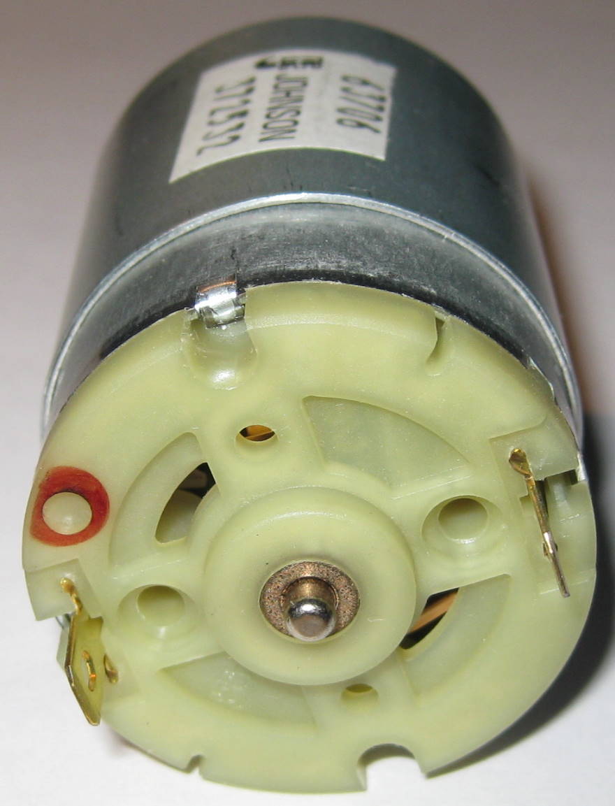 6V DC Motor – R/C and Power Wheels – Powerful Fan Cooled High Speed Hobby Motor
