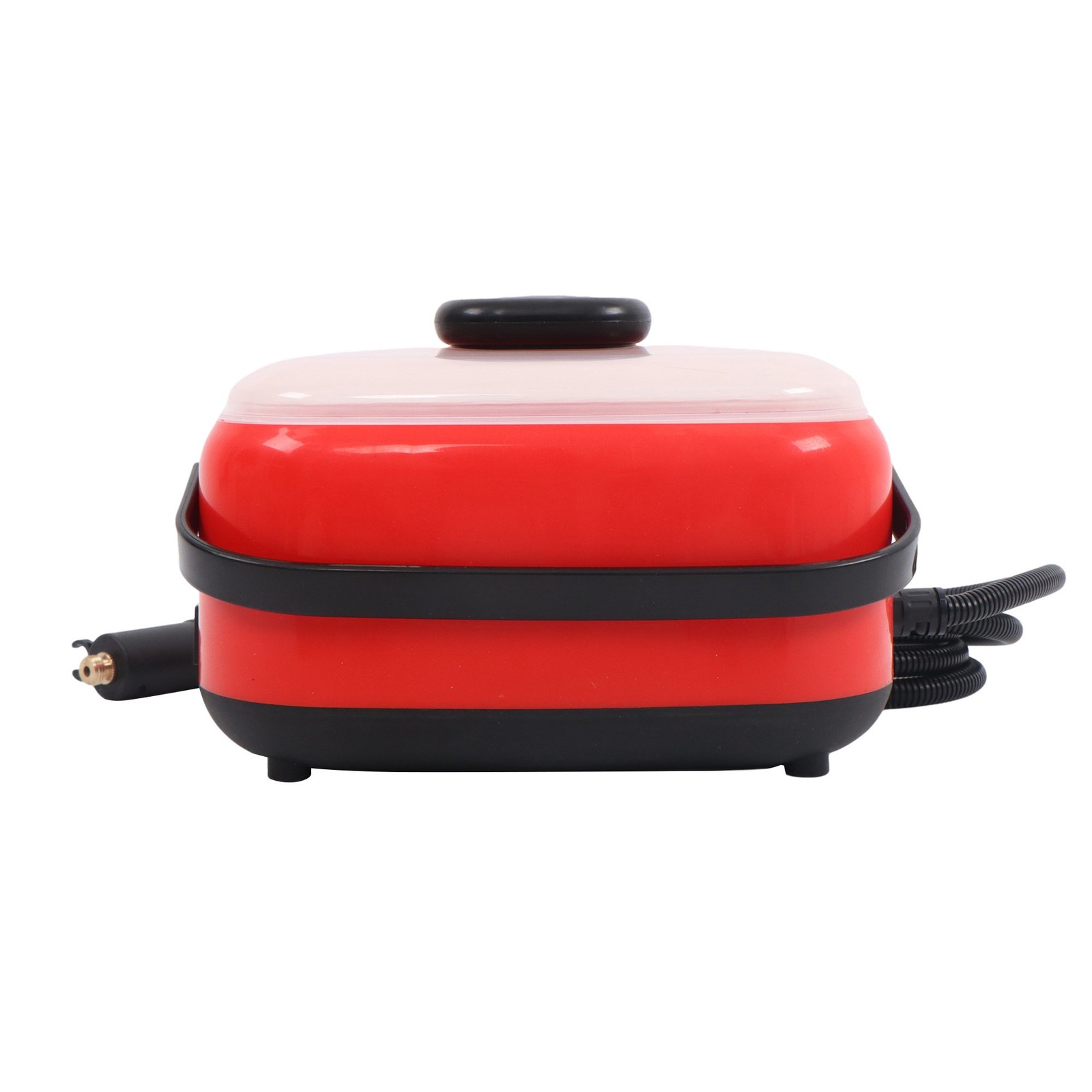 2500W Steam Cleaner 1500ml Red Portable-Car Engine Degreasing&Tile Grout 110V