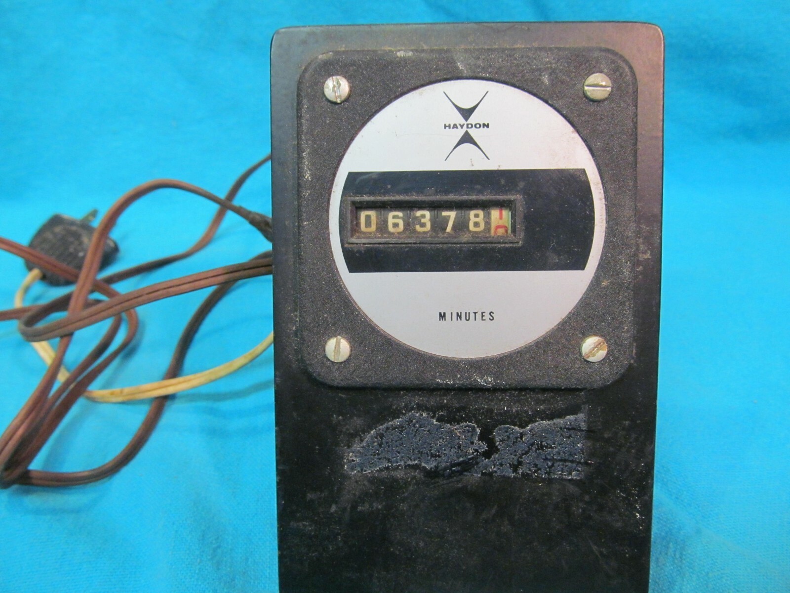 HAYDON MINUTES ELAPSED TIME TIMER 120 VOLT MODEL EN 30 ON STAND