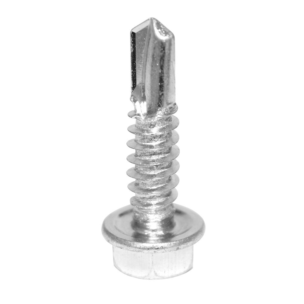 Skywalker #14 Self-Tapping Screw 1/4″ x 1″ with 3/8″ Hex Head (100 Pack)