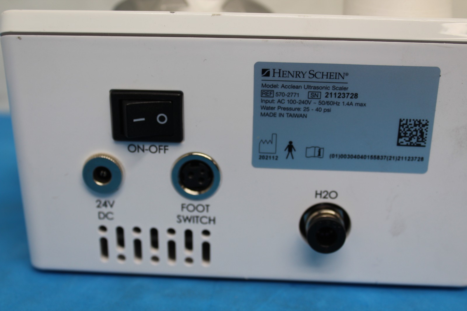Lot 2 HENRY SCHEIN ACCLEAN ULTRASONIC SCALER 570-2771 25KHZ PARTS/REPAIR T9-C10