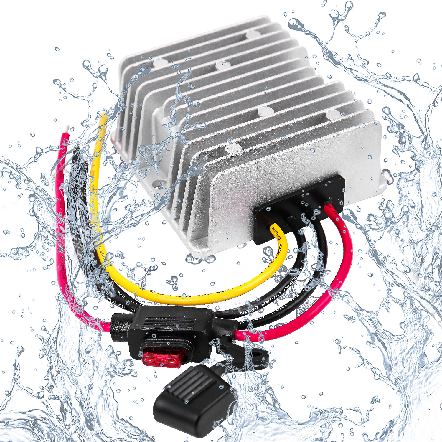 GOLF CART DC CONVERTER 10 AMP 36V 48V VOLTAGE REDUCER REGULATOR TO 12V 10A 120W