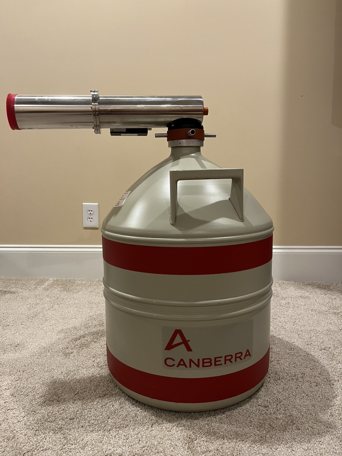 Canberra GC2020 7600S Cryostat Coaxial Germanium Detector with 30L Dewar