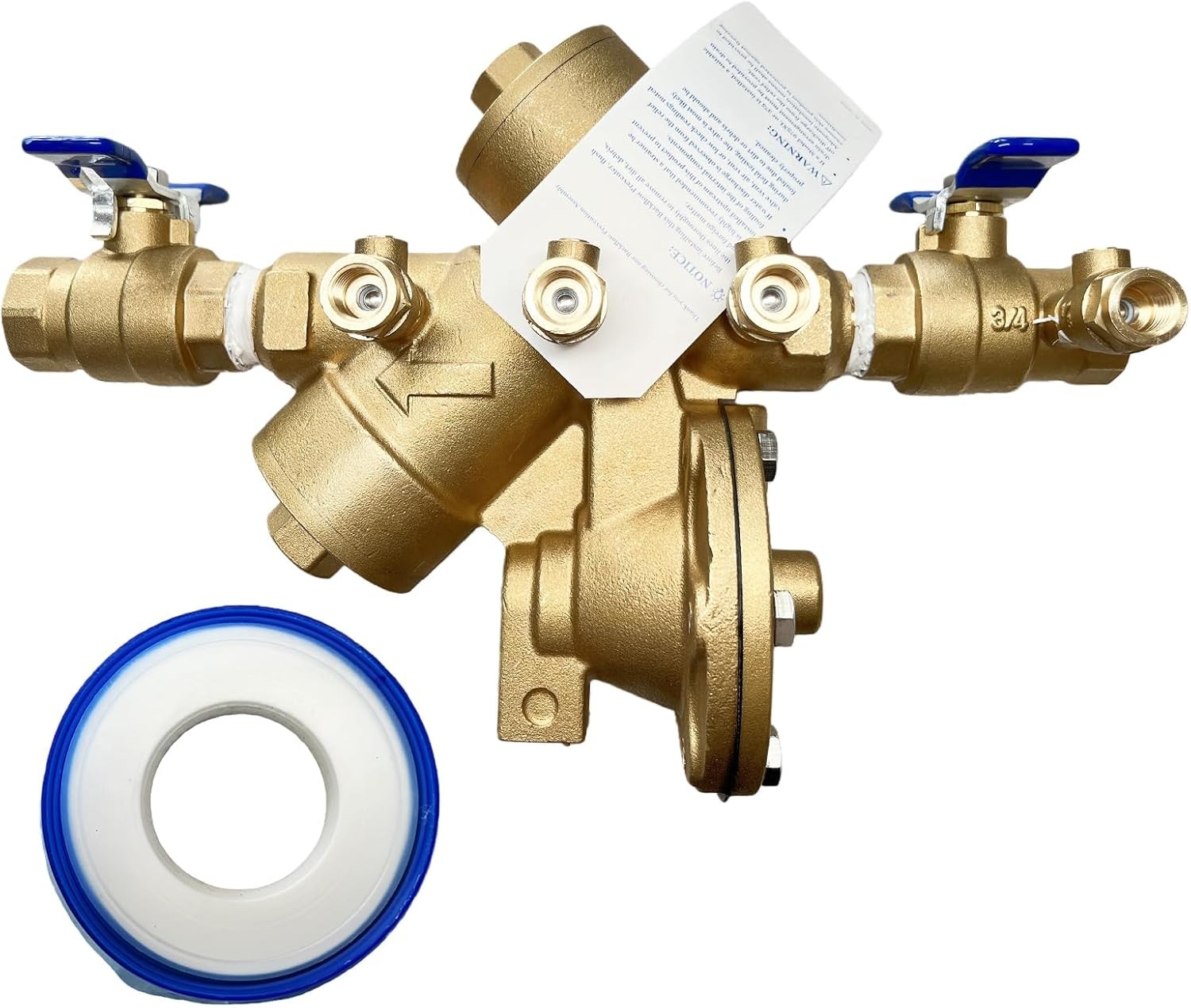 34-975XL2 3/4″ Reduced Pressure Zone Backflow Preventer Valve NEW