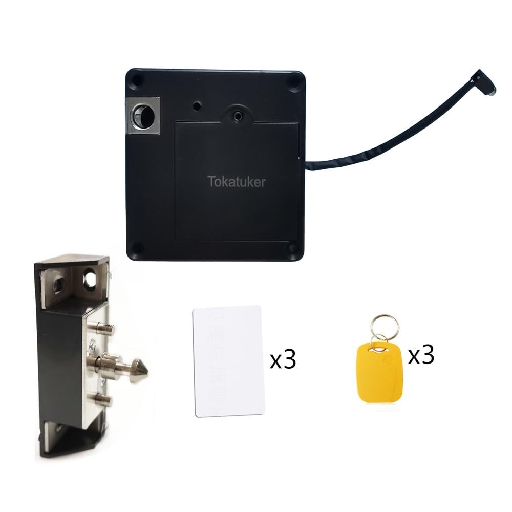 Invisible Electronic Cabinet Lock Hidden NFC Lock DIY RFID Lock Latch with US