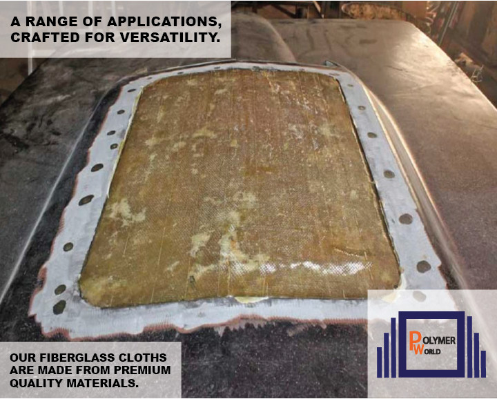 Fiberglass Repair Kit 1 Gal of Polyester Resin 1708x50x5 Yard Biaxial Cloth