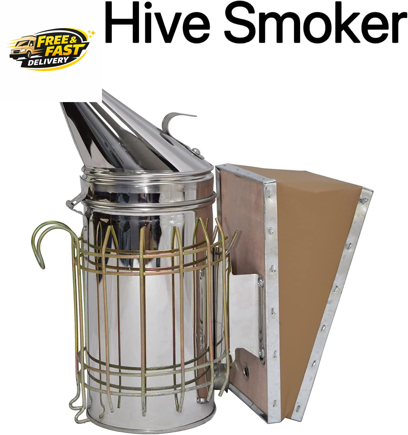 Bee Smoker Kit, Bee Smoker for Beekeeping Included Bee Hive Smoker with 54Pcs Be