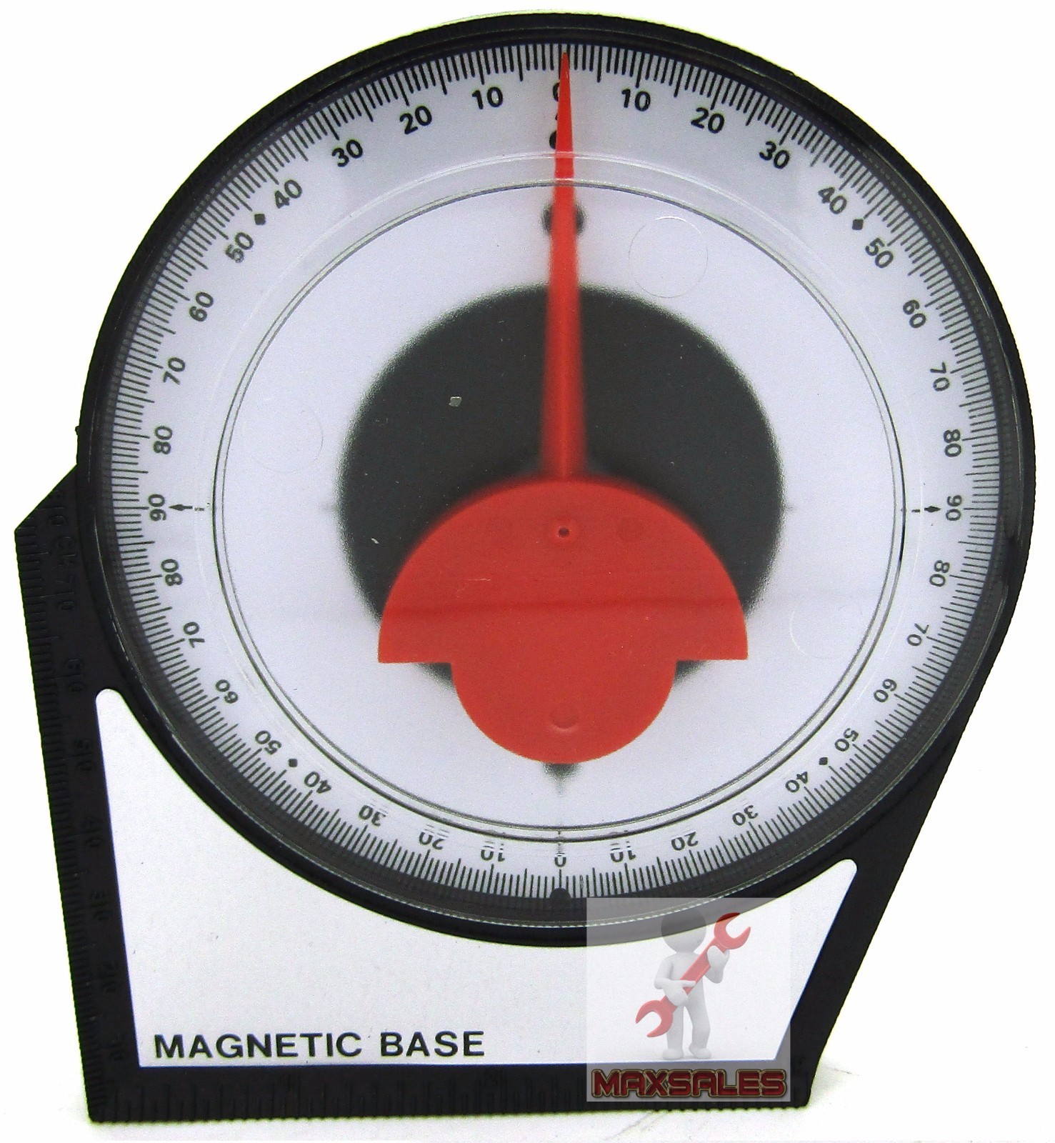 ANGLE LOCATOR FINDER MAGNETIC BASE LEVEL CONSTRUCTION 0 – 90 DEGREES READING