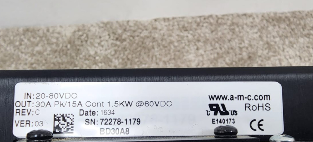 Advanced Motion Controls Brushless PWM Servo Amplifier