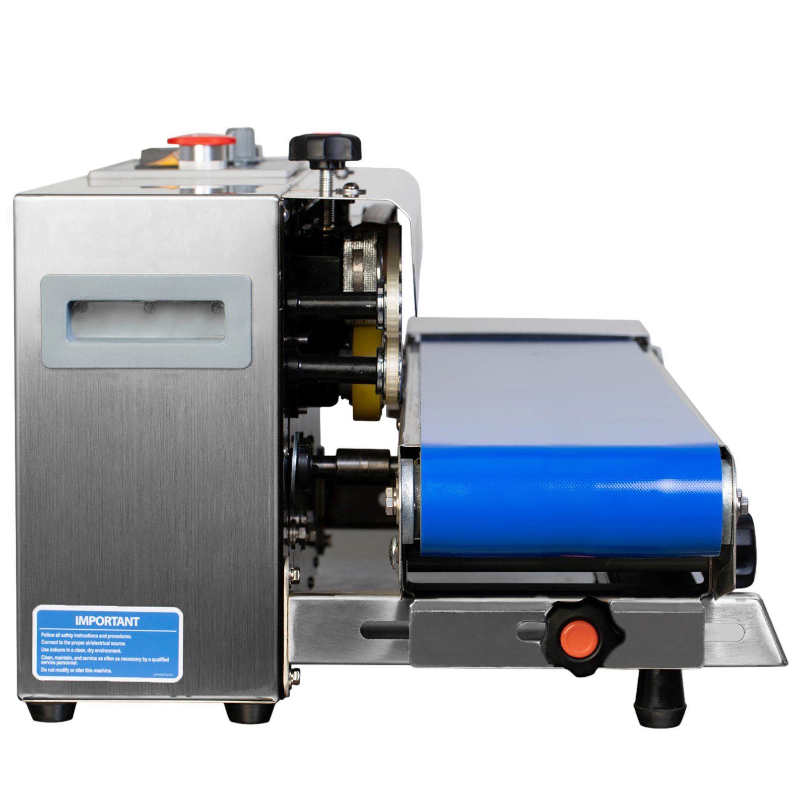 220v Continuous Band Sealer / Plastic Bag Sealing Machine JORESTECH 730-D