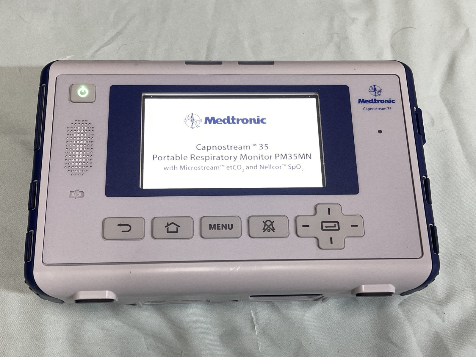 Medtronic Capnostream 35 EtCO2 PM35MN Monitor with battery
