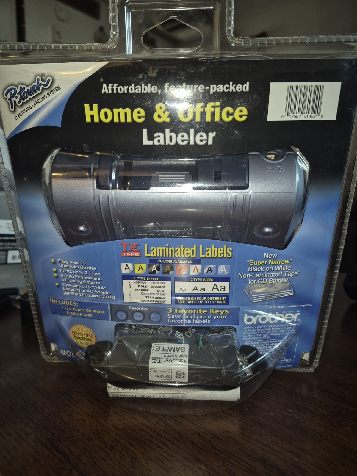 P- Touch Brother P-Touch PT-1280 Home & Office labeler new in sealed p ackage