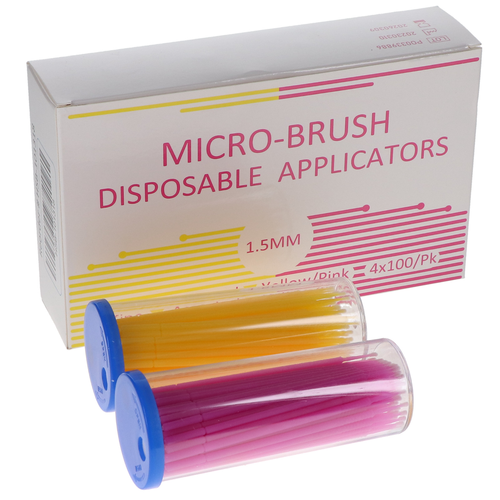 House Brand Dentistry 101318 Disposable MicroBrush Applicators Fine 400/Pk