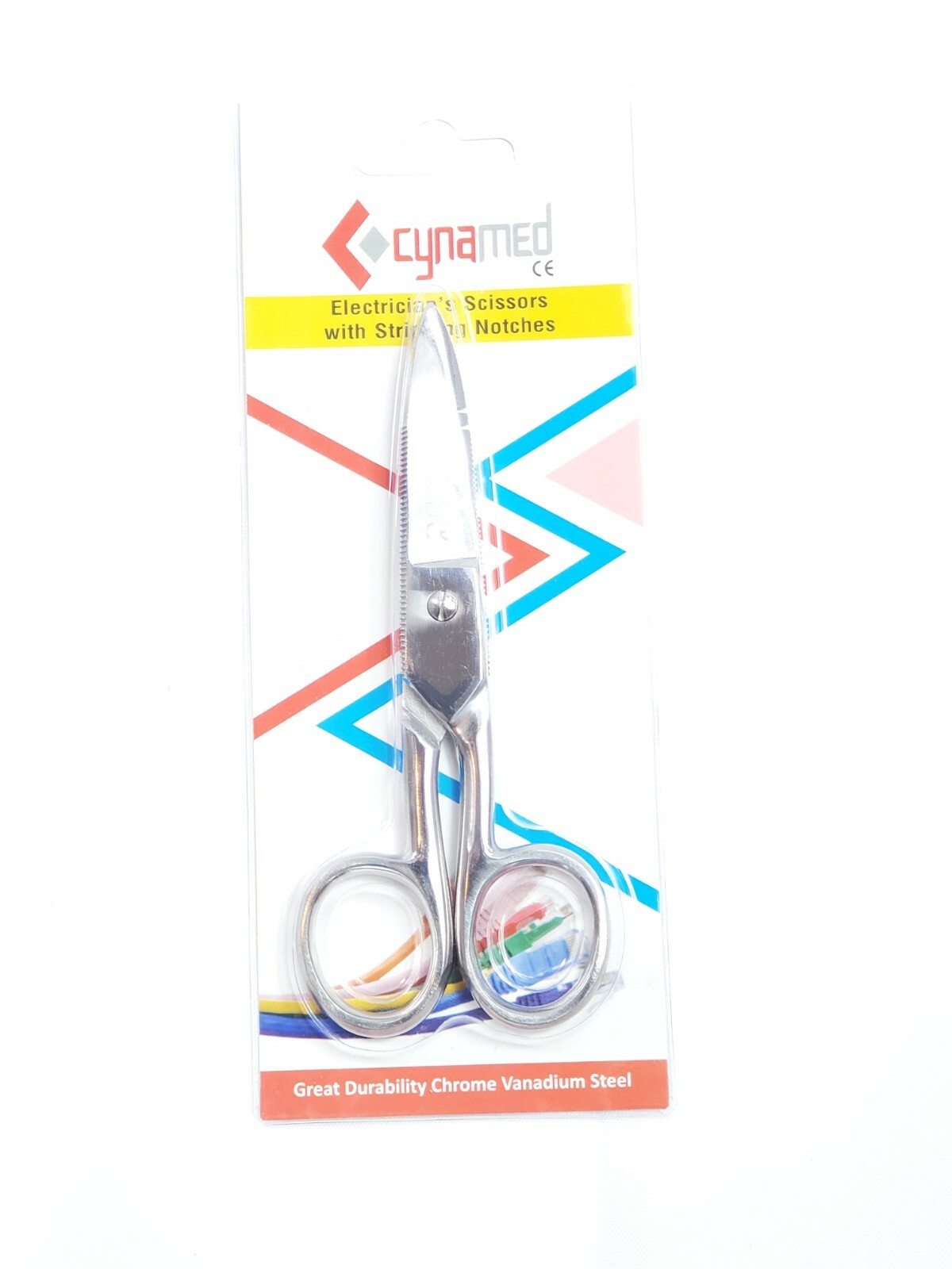 Electrician Scissors for Cutting & Stripping Wires Electrical Repair Tool 5.25″