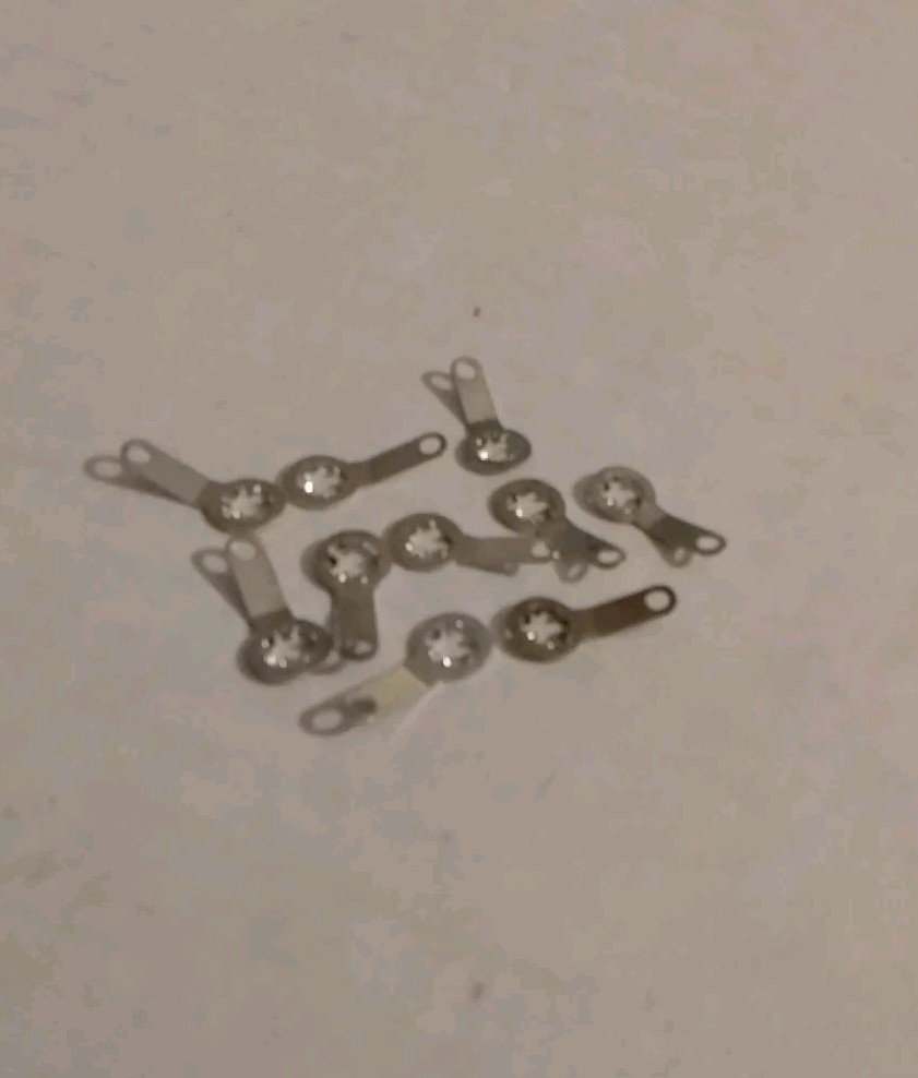 SOLDER LUG/TAB #4 STUD SIZE 22.5° ANGLE TINNED BRASS 50PCS/BAG
