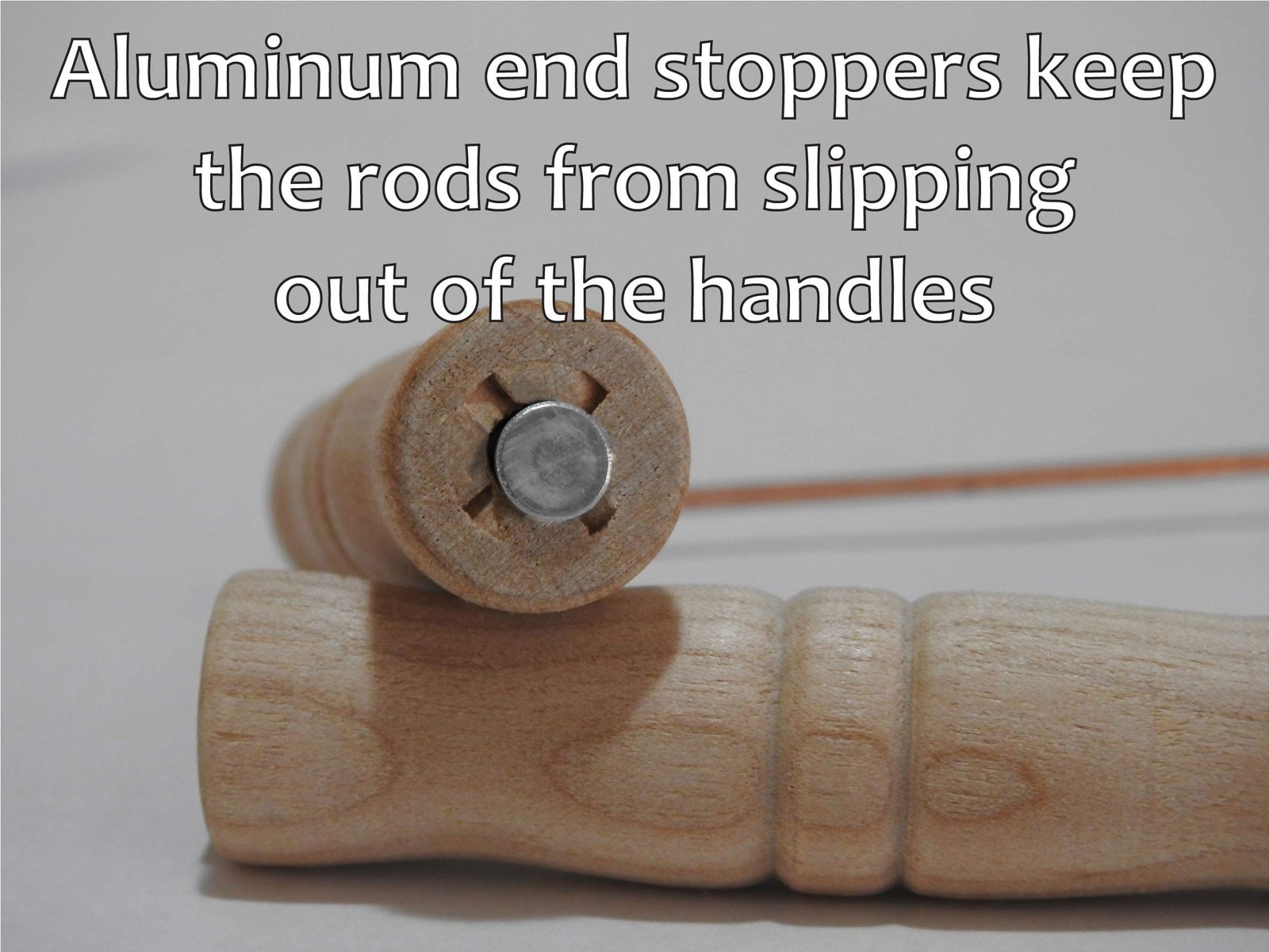 Dowsing Rods Set | Pure Copper | Premium Wooden Handles, Ghost copper