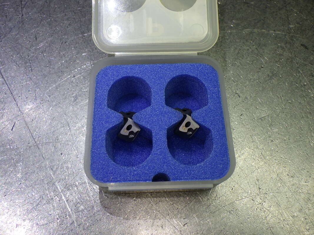Iscar 1/2″(12.7mm) Carbide Drill Tip Inserts QTY2 IDP 0500/IDP 127 IC908 (LOC331