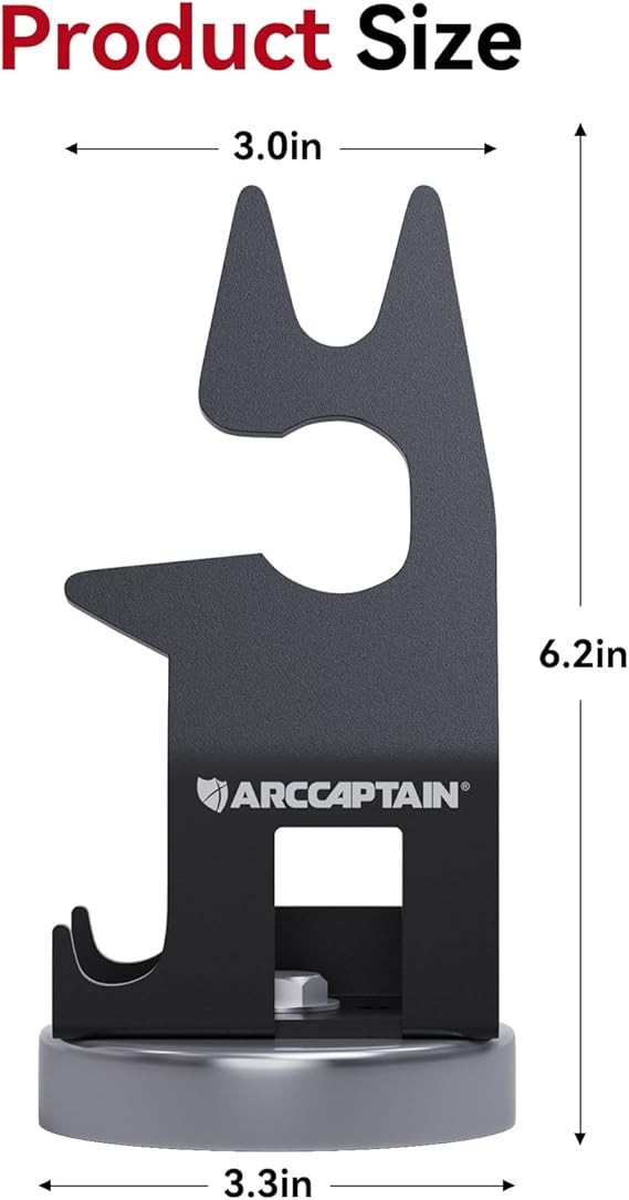 ARCCAPTAIN TIG Welding Torch Holder Magnetic Base Welding Stand for TIG Gun