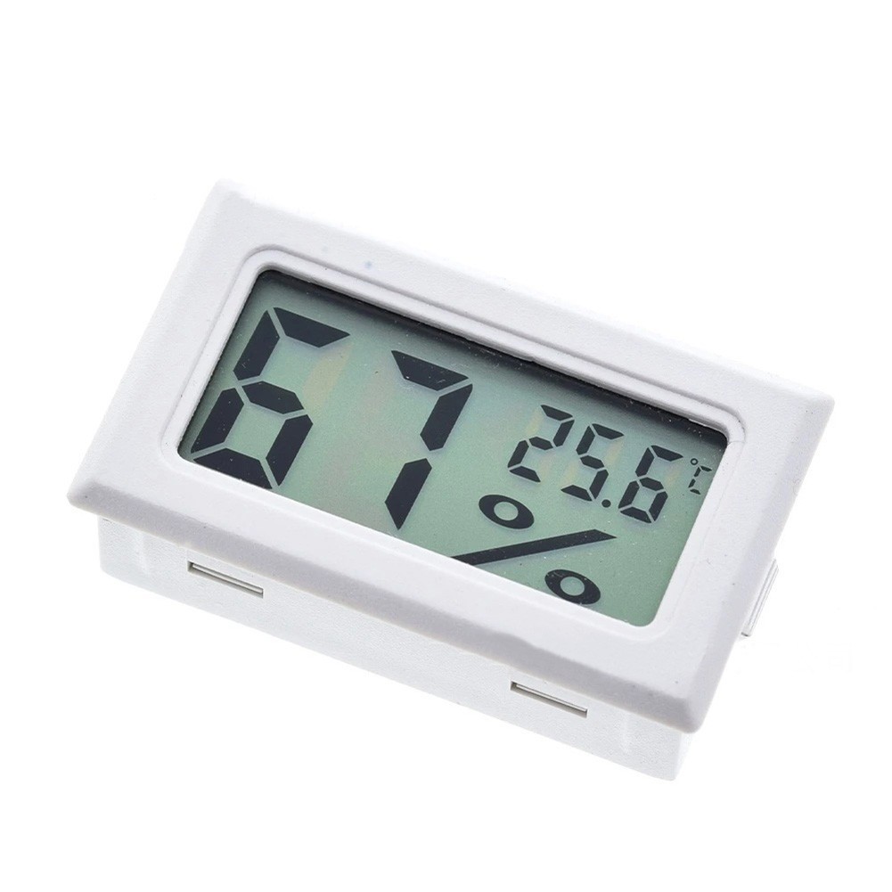 Digital Temperature Humidity Meter Sensor Thermometer Gauge LCD Hygrometer Room