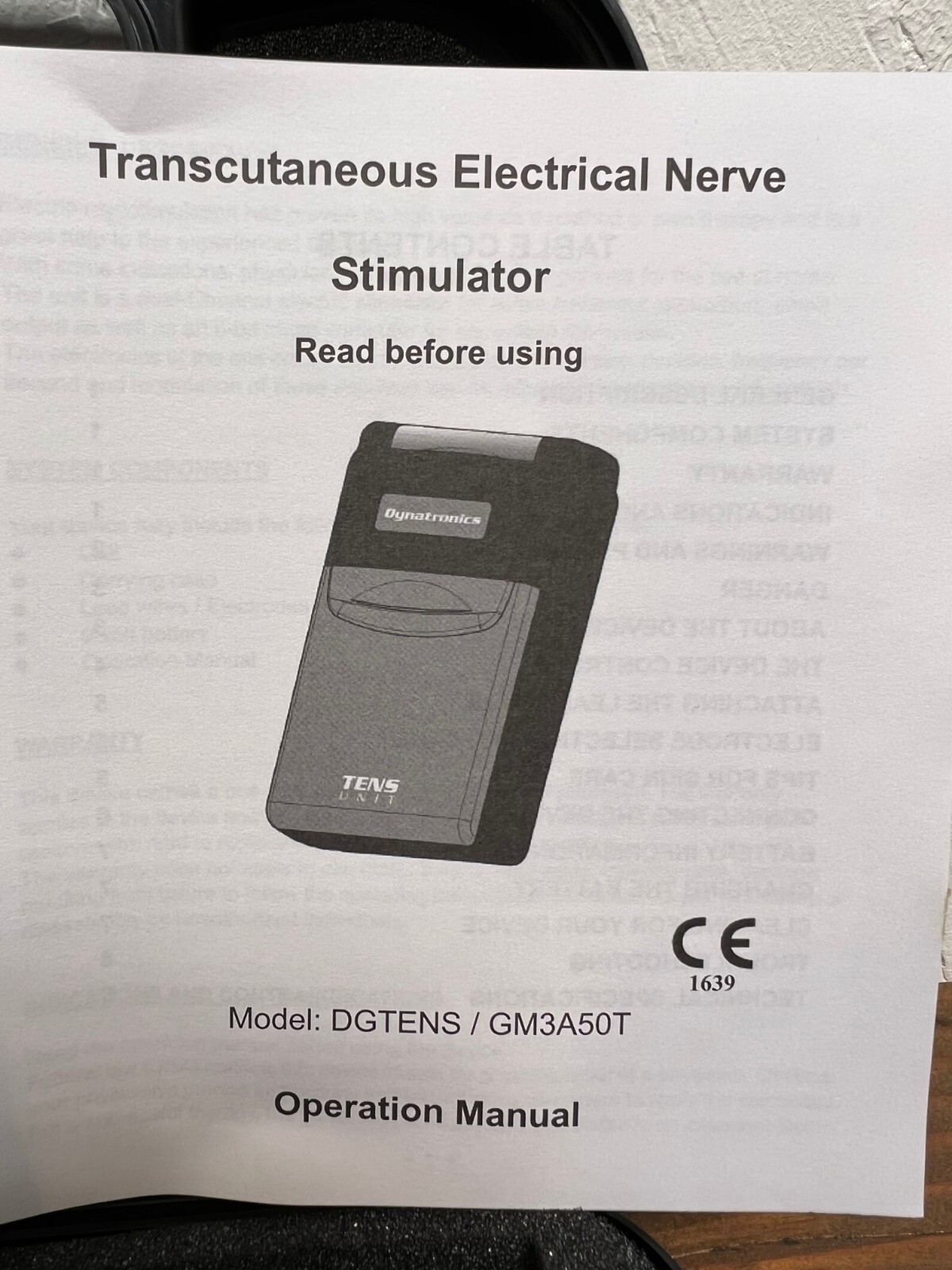 Dynatronics Dual-Channel Analog TENS Unit with a Timer -Relief from chronic Pain