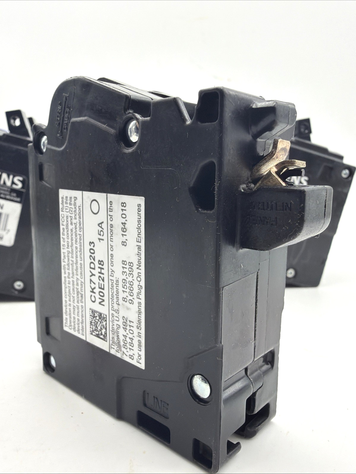 SIEMENS QA115AFCN 15A AFCI PLUG-ON NEUTRAL NO PIGTAIL BREAKER 10KA NEW LOT OF 13