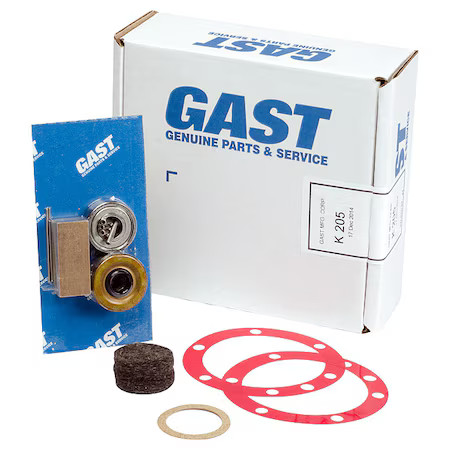 Gast K205 Service Kit For 4Am Series Reversible Air Motors, 16 Pieces
