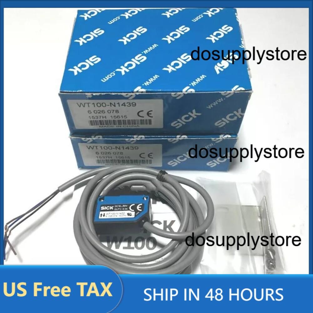 US FREE TAX Sick WT100-N1439 WT100N1439 6026078 Photoelectric Accelerate