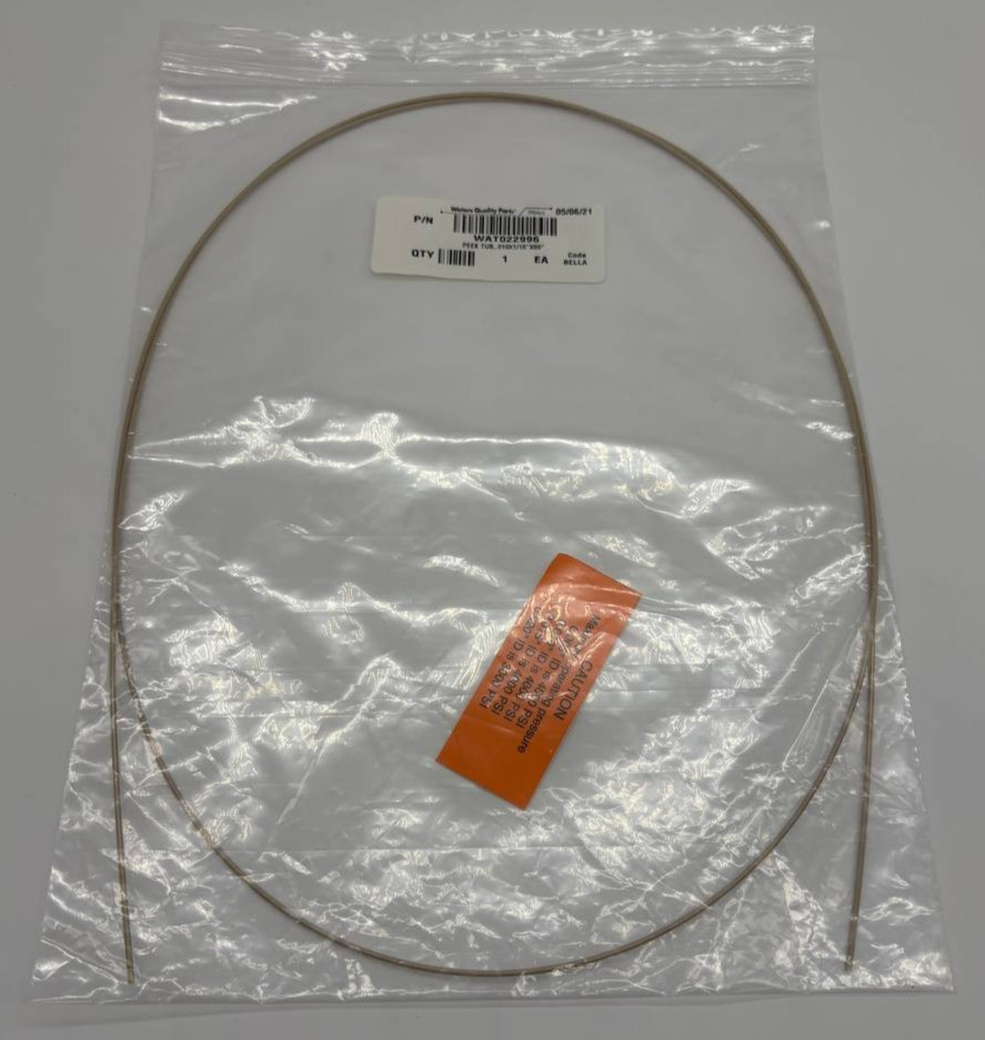 Waters PEEK Tubing 1/16×0.010 in×5 ft WAT022996 — NEW