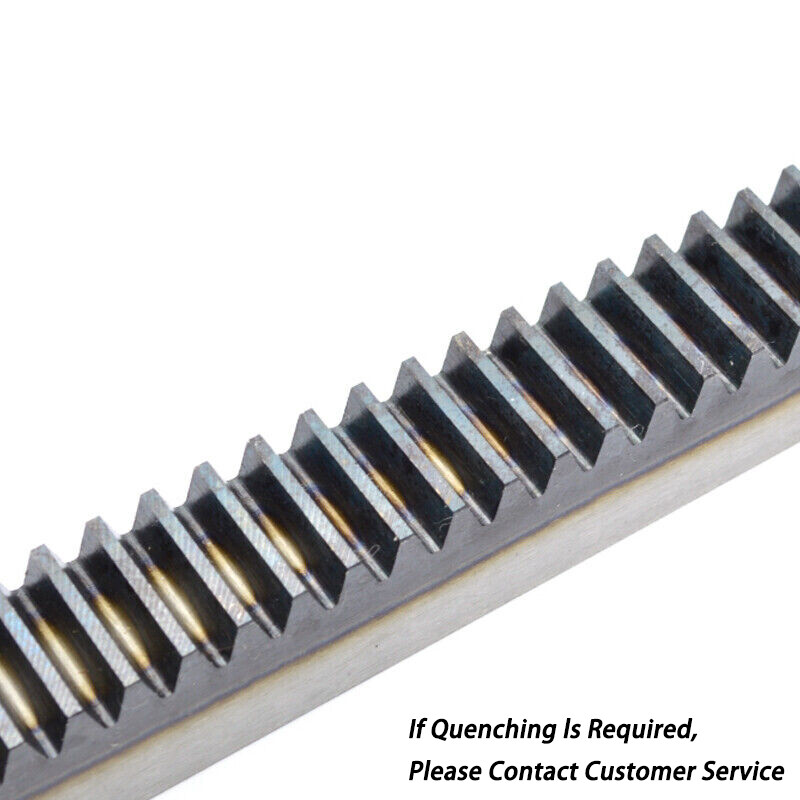 1/1.5/2/2.5/3/4/5 Module Spur Gear Racks For CNC Linear Motion Long 500mm 1000mm