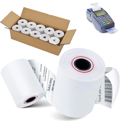 3-1/8″ x 230′ THERMAL POS RECEIPT PRINTER ROLL PAPER BPA FREE USA10 ROLLS