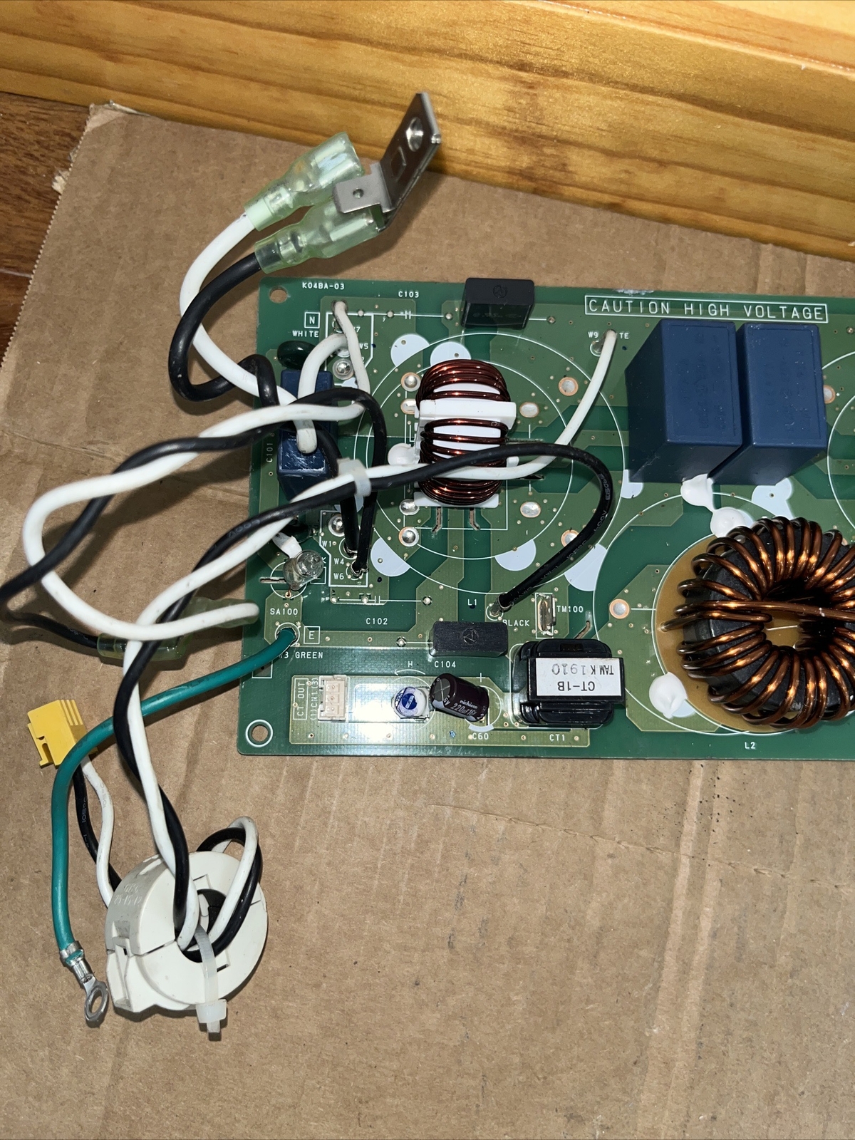 FUJITSU K04BA-0400HUE-PO 9705659018 PCB DUCTLESS HVAC CONTROL BOARD