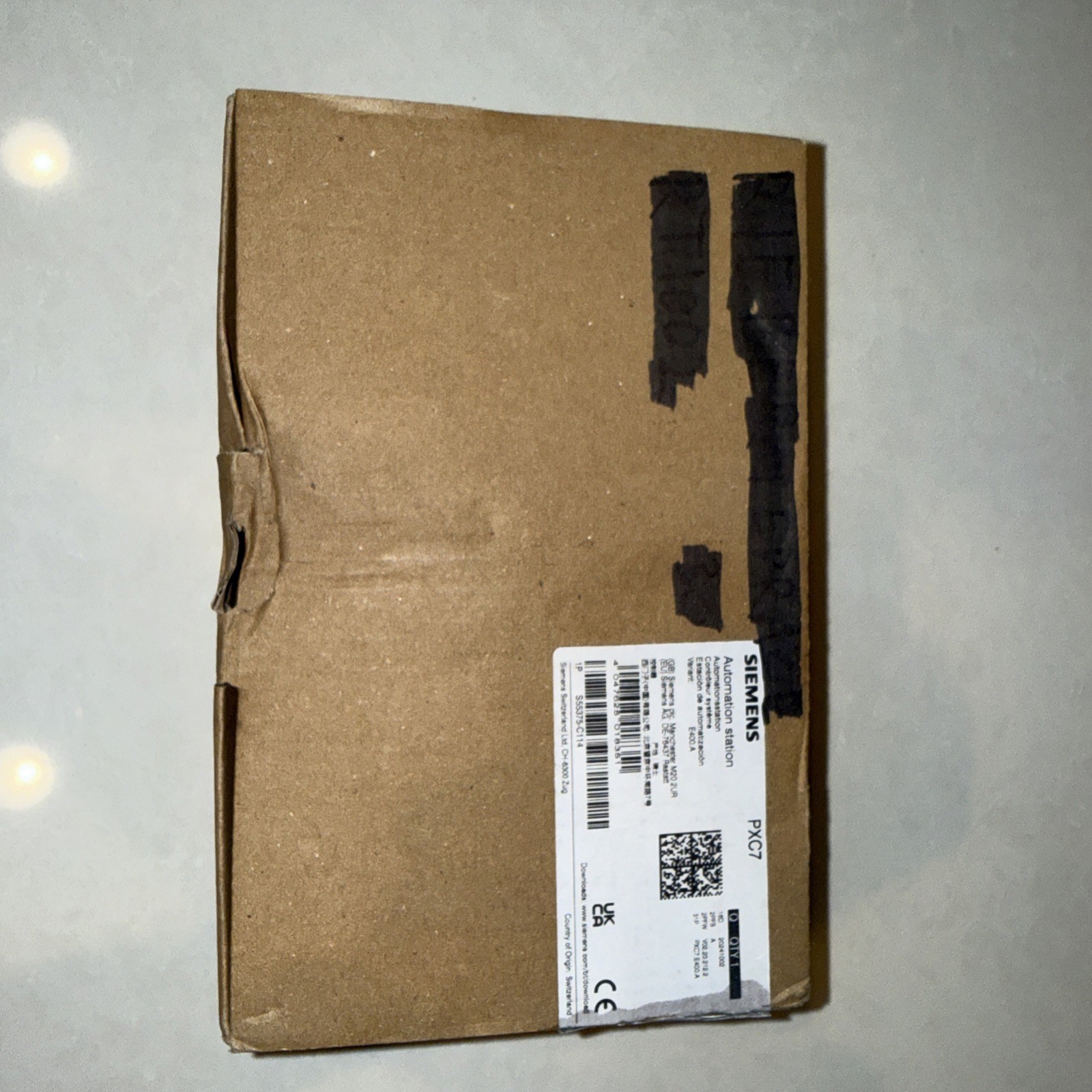 2qty-Brand New 2026 Siemens PXC7 Automation Station S55375-C114