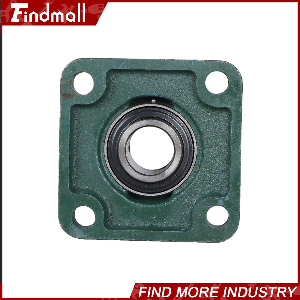 4 PCS UCF205-16 Solid Base Pillow Block Flange Bearing 1″ Bore 4 Bolt