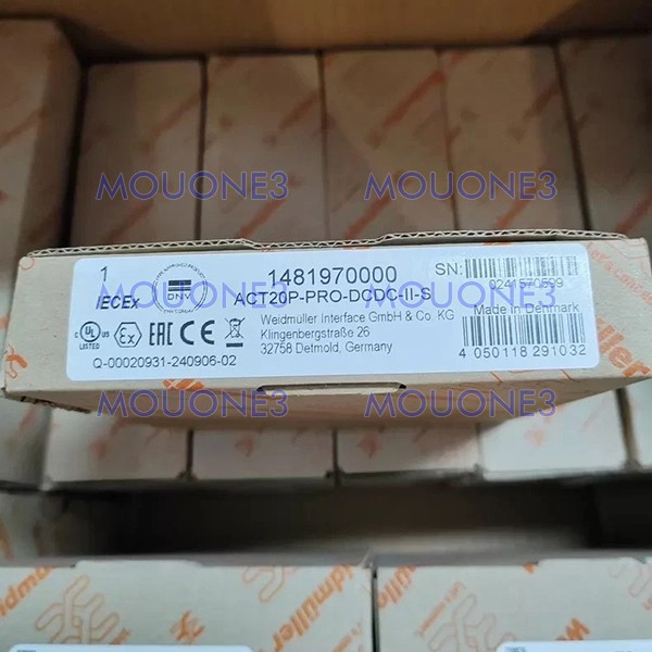 1PCS NEW Weidmuller 1481970000 ACT20P-PRO DCDC II-S Fast Free delivery