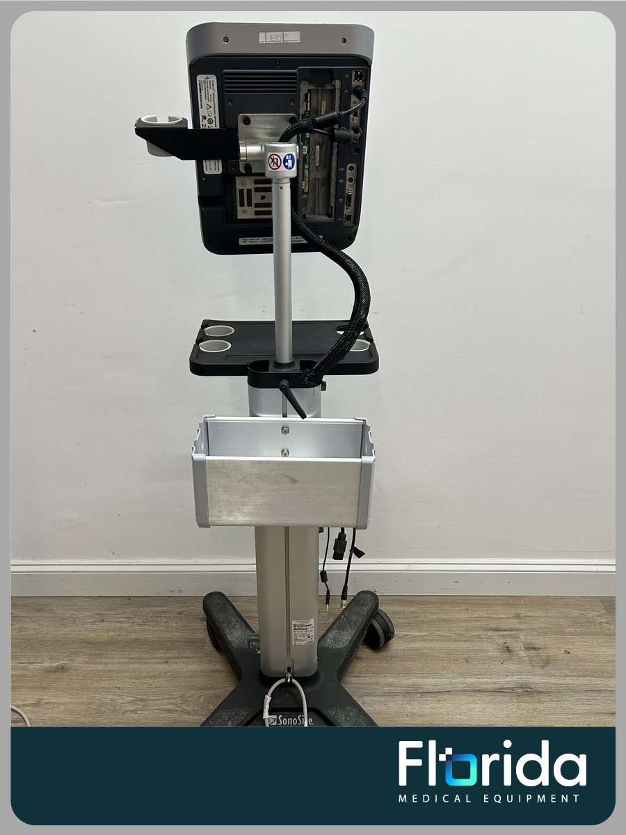 2014 SONOSITE S-NERVE PORTABLE ULTRASOUND MACHINE REF P09417-66 WITH CART **