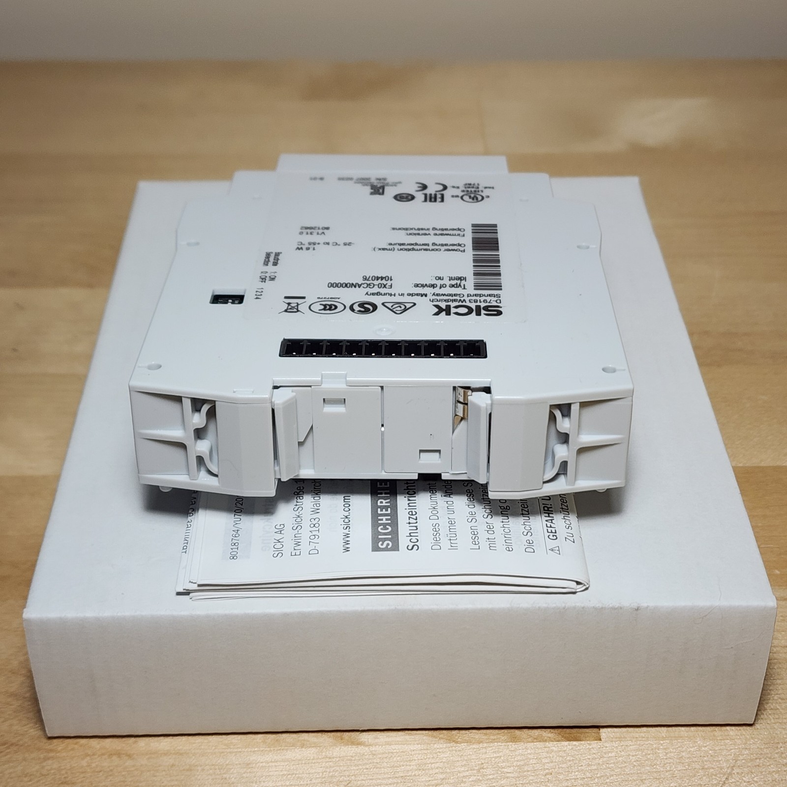 Sick 1044076 FX0-GCAN00000 CANopen Gateway Safety Controller