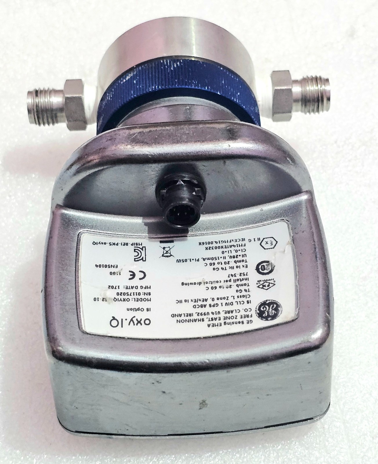 GE GENERAL ELECTRIC PANAMETRICS MODEL OXY.IQ -132-10 DIGITAL OXYGEN TRANSMITTER