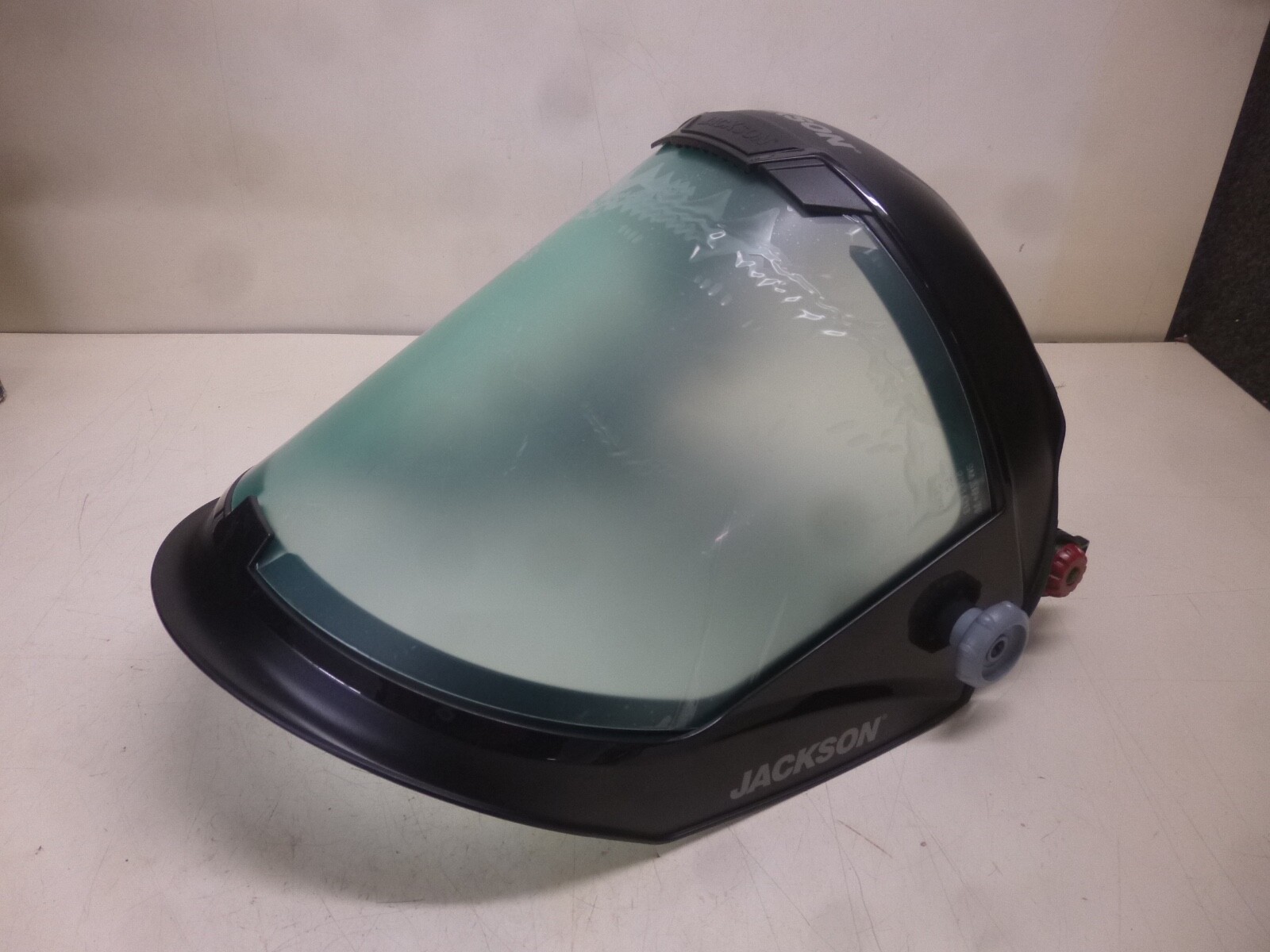 NEW! JACKSON SAFETY Faceshield Assembly: Clear, Anti-Fog, Polycarbonate, 14203