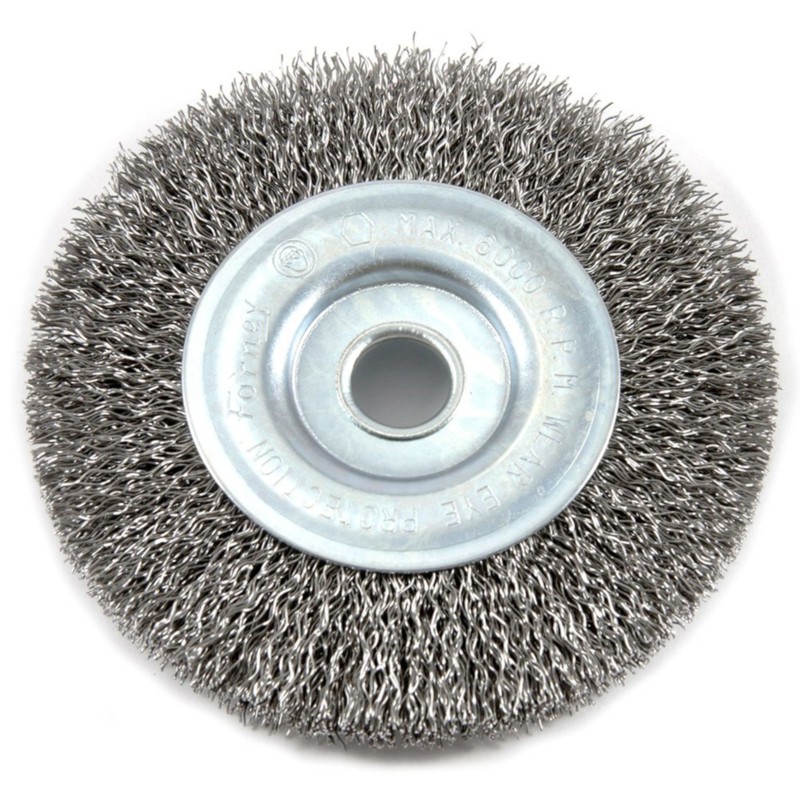 Forney 72742 6000 rpm 1/2 in. Shank Coarse Wire Wheel Brush 4 Dia. in. – Deal of