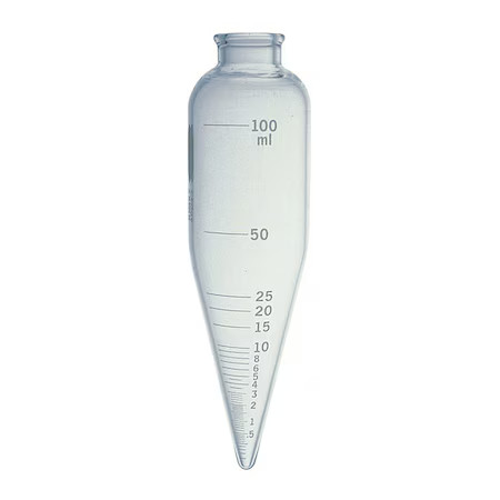 Kimble Chase 45243-100 Centrifuge Tube, 1.77″ Dia, Colorless, Pk12
