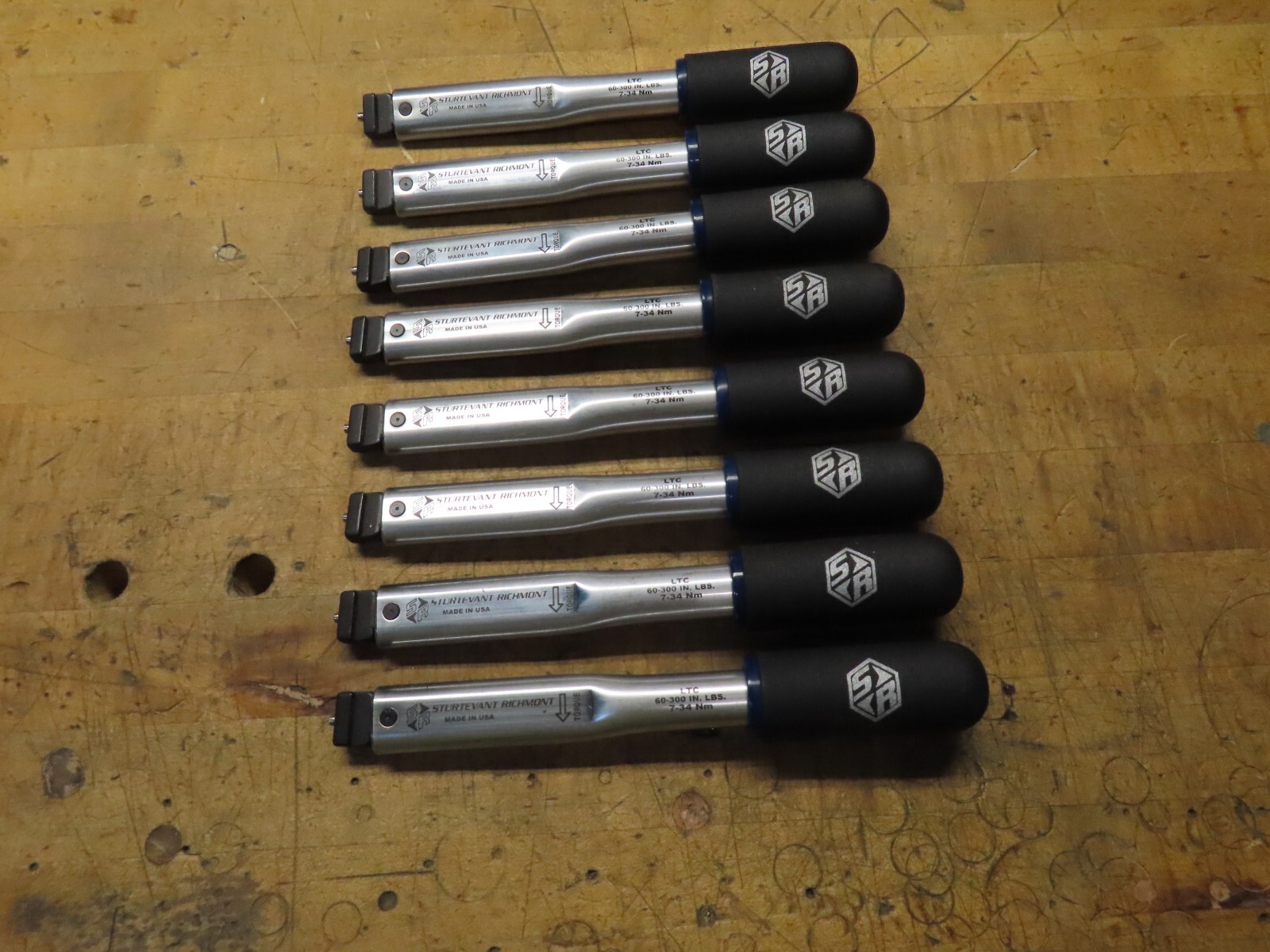 SR LTC 810016 Preset Interchangeable Head Torque Wrench 60-300 in. lbs. 7-34 Nm